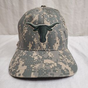 Texas Longhorns Baseball Cap Hat Digi Camo Size M/L
